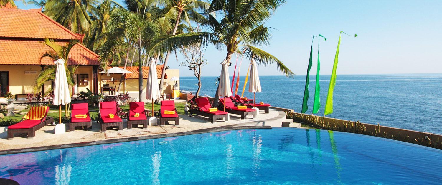 Teluk Karang Dive & Spa Resort Tejakula Esterno foto