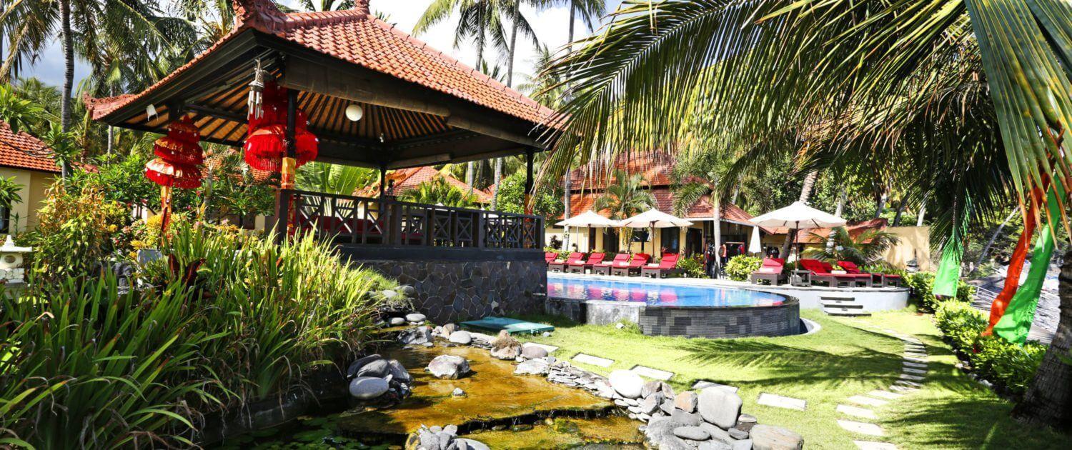 Teluk Karang Dive & Spa Resort Tejakula Esterno foto